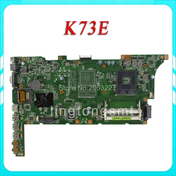 Originalą Asus X73E K73E K73SD REV2.3 nešiojamas plokštė HM65 PGA 989 patikrintas Gerai ir Aukščiausios kokybės sandėlyje mainboard