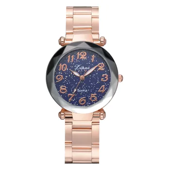 2018 moterų laikrodžiai Paprasta retro Atsitiktinis Kvarco Plieno Diržo Žiūrėti Analoginę Riešo Žiūrėti lašas parduoti dovana reloj mujer