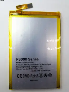 P8000 4000~4165mAh mobiliojo telefono bateriją Elephone P8000 Baterija Batterie Bateria su remonto įrankiai