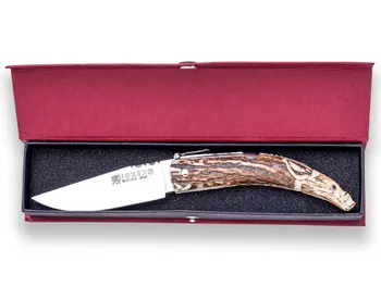 Joker NO140 Iberijos Sporto peilis nerūdijančio plieno mova 1.4116 lapas 7,5 cm ir Raudonmedžio