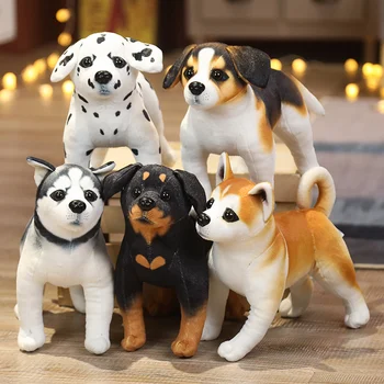 Modeliavimo Nuolatinis Šuo pliušiniai Žaislai Siurrealistinis Gyvūnų Šunų Vaikai Partneris Atostogų Dovanų Fotografijos Rekvizitai Namų Puošybai