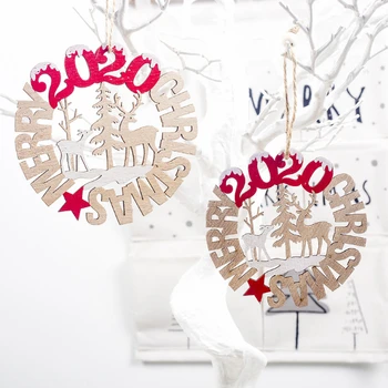 Karšto 3D Mediniai Kalėdinė Dekoracija Kalėdų Medžio Pakabukas Puošmenų Kabo Namuose Šalis Menkniekis Apdailos Lašas Papuošalai Naujas