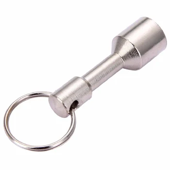 Magnetas Key chain Split Ring Kišenėje paketų prižiūrėtojų raktinę Kabinti Turėtojas KeyChains Moterų Sleutelhanger Vyrų Porte Clef Pakabukas Lašas laivybos