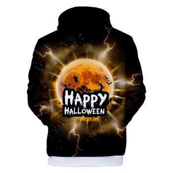 LUCKYFRIDAYF HAPPY Halloween juokinga 3d hoodies Palaidinės mados vyrų, moterų hoody Hoodie atsitiktinis ilgomis Rankovėmis su Gobtuvu megztinis viršūnės