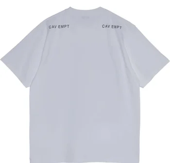Cavempt Marškinėliai Vyrams Moterys, C. E 20AW sumetami į šiukšlių konteinerį t trimatės Grafikos Modelio Spausdinimo Pora Cavempt t Shirts