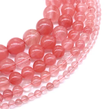 Arbūzas, Raudonos Kristalų, Stiklo Prarasti Beads4 6 8 10 12mm Fit 