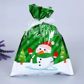 1 Set 24Pcs Kalėdų Saldainių Krepšiai, Plastikiniai Dovanų pakavimo Maišeliai, Plastikiniai Dovanų Pakavimo Maišelis kalėdoms(Įvairių Spalvų)
