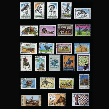 Didmeniniams 100 VNT Įvairių Toic Arklių Nepanaudoti Pašto ženklai Su Pašto Žyma Kolekcija