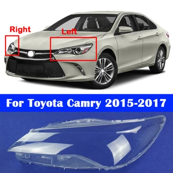 Skaidrus Žibintų Stiklas Korpuso Lempos Atspalvis Priekinis Objektyvo Dangtelis Toyota Camry M. 2016 M. 2017 M. Europos ir Amerikos versija