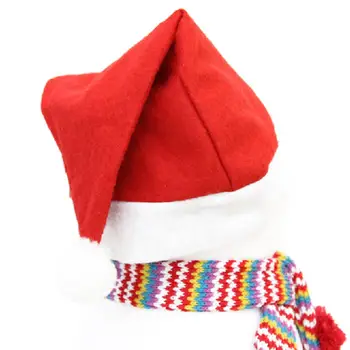Linksmų Kalėdų Skrybėlę neaustinis Audinys Klasikinis Vaikų, Suaugusiųjų Kalėdos Bžūp Naujųjų Metų Šventė Šalies Padažu Dekoratyviniai Aksesuarai