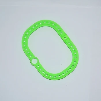 10vnt plastiko Ovalo formos žiedas strypas /mokslo technologijas modelio dalys/žaislai vaikams/ 