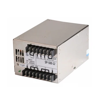 SP-500-15 PFC impulsinis maitinimo šaltinis 500W 15v 33A,Bendroji Produkcija kintamosios ir nuolatinės srovės maitinimo šaltinis Led Juostelė,AC110V/220V Transformatorių, kad DC15
