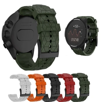 Watchband correa Už Suunto-7/9 Smartwatch Silikono Dirželis Žiūrėti Juosta Watchband Apyrankę ant Riešo Diržas O29 20 Dropship