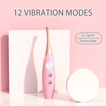 Klitorio Stimuliatorius 10 Dažnių Vibratorius Moterų Masturbacija G Spot Spenelių Clit Massager Suaugusiųjų Orgazmas Sekso Žaislai Moterims