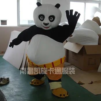 Kinijos didžioji Panda Talismanas Kostiumas Polar Bear talismanas baltas kostiumas polar bear talismanas kostiumų suaugusiems, karnavaliniai kostiumai,