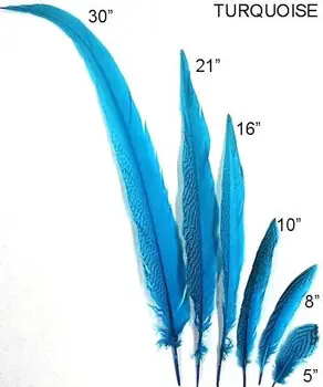 70-75cm sidabro fazanų plunksnos amatų šokėja apdailos plumages
