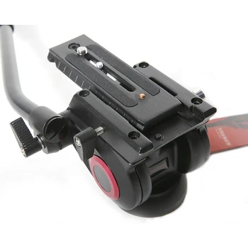 Miliboo IronTower MTT703B 25kg svorio padengia anglies pluošto profesionalų fotoaparatą, Video trikojis stovas Skysčio vadovas