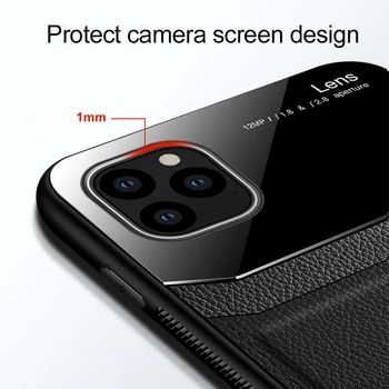 Vaizdo kameros objektyvo apsaugos atveju iphone, 11 odinis dangtelis, Skirtas 