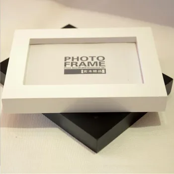 Populiarus 11 Dėžės Paprasta Modernaus Stiliaus Medžio Foto Rėmelis Namų Dekoro Sienos Nuotraukų Albumą Skyriuje Kabo Sumedėjusių Laikrodis Dekoras