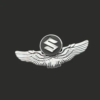 Metalo Automobilio Logotipas Ženklelis Decal Galinis Bamperis Kamieno Įklija, Suzuki Swift Sport Jimny grant Vitara Alto SX4 Samurajus Visoje Ignis