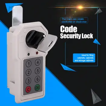 Kodas Security Lock 6 Skaitmenų Kodą Užraktas Derinys Cam Spintelė Persirengimo Patogus Slaptažodį Saugumo Koduojami Užrakinti Kabineto Spynos