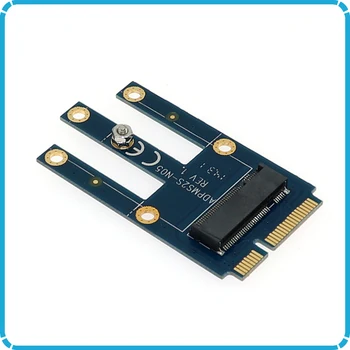 Mini PCIe, kad NGFF SSD adapteris mPCIe konverteris M2 Wifi, Bluetooth,GSM, GPS, LTE , WiGig,WWAN,3G korteles