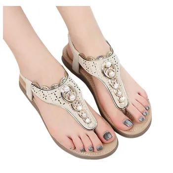 Vasaros batai bohemijos basutės dydis 35-41 naujas moterų butas kulnas sandalias femininas atsitiktinis vieno batus moteris minkšto dugno šlepetės