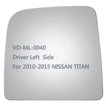 Pakeitimo Veidrodis Stiklas 2010-NISSAN TITAN Vairuotojo, Kairėje Pusėje