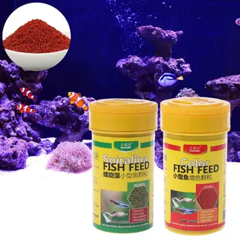 Spirulina Maisto Tropinių Žuvų Mitybos Akvariumo Žuvų Bakas Spalva Sustiprintą Maisto