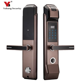 Elektroninių pirštų Atspaudų Durų Užraktas Keyless Entry Digital Smart Anti-theft Durų Užraktas Home Security