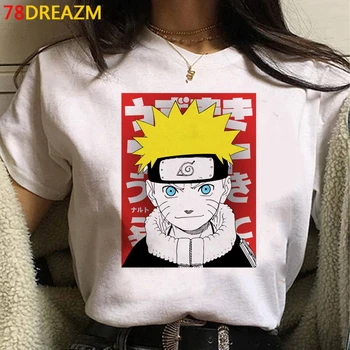 Naruto Akatsuki Itachi marškinėlius femme pora vintage harajuku kawaii ulzzang estetinės marškinėlius harajuku kawaii derliaus