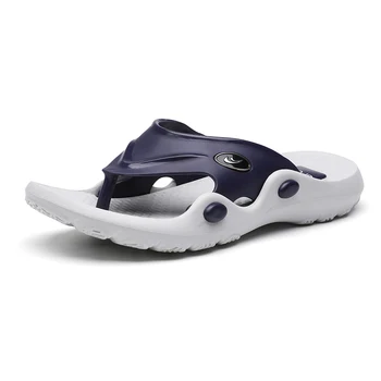 Aukštos kokybės vyriški naujas šlepetes EVA vyriški batai šlepetės minkštas-soled paplūdimio bateliai atsitiktinis vasaros sandalai sodo batai
