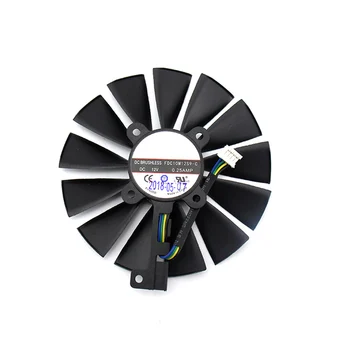 4-pin vaizdo plokštė Aušinimo Ventiliatorius Vaizdo plokštės Aušintuvo ASUS DUAL-RX580-8G 13 Lapų/Dual Fan, Versija, Remontas, Dalys