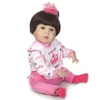 Atgimsta žaislas kūdikio mergina lėlės 22