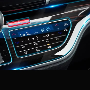 Lcd automobilio prietaisų skydelio ekrano apsauginės plėvelės honda odyssey 2016 2017 2018 2019 2020 lipdukas gps navigacijos interjeras