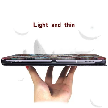 Samsung Galaxy Tab T290/T295 (2019 M.) 8.0 Colių Tablet Atveju Apversti Stovėti Oda Atveju Tablet Apsauginį Kiautą + Nemokamas Stylus