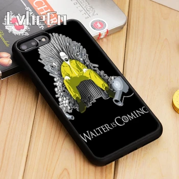 LvheCn Breaking Bad Walter Ateina Telefonas Case Cover For iPhone 5 6 6s 7 8 plius 11 12 Pro X XR XS max 