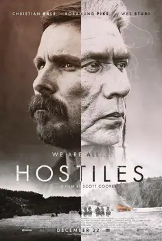 Hostiles Filmą, Christian Bale, Rosamund Pike, Wes Studi Menas spausdinti Šilko plakatas Namų Sienų Dekoras