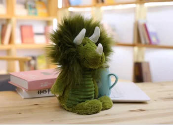 Apie 25cm miela žalia raganosio pliušinis žaislas minkšta lėlė baby žaislas gimtadienio dovana w2550