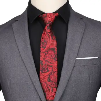 SHENNAIWEI 6cm kaklaraiščiai vyrams kaklaraištį žakardo Dryžuotas kaklo kaklaraištis corbatas