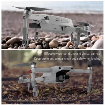 Gumos važiuoklė 35mm Gilaus Smūgio Absorbcijos Pagalvėlės, Kilimėlis Kojoms už DJI mavic Oro Drone Priedai