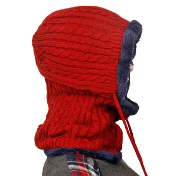 SILOQIN Moterų Žiemos Plius Aksomo Tirštėti Išlaikyti Šiltas Beanies Skrybėlę Vyrų Vėjo Šalto Apsaugos Casquette Laisvalaikio Turizmo Slidinėjimo Kepurė