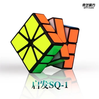 QiYi QiFa SQ1 Magic Cube Spalvinga cubo magico Įspūdį Švietimo Žaislai Vaikams, Suaugusiesiems - Juoda
