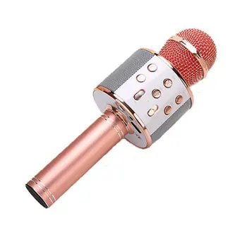 KTV Bevielis Karaoke Handheld Microphone USB Grotuvas Mikrofonas Garsiakalbis Nešiojamų Kalėdų Birtay Namuose, Šaliai, Rankinės Microfone