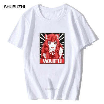 Waifu Medžiagos Marškinėliai Otaku Nepadorūs Hentai Cute Girl Anime PORG Anime Girl Marškinėliai Vyrams StreetWear Marškinėliai trumpomis Rankovėmis