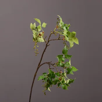 Amerikos sodo modeliavimas žaliųjų augalų modeliavimo lapų didmeninė namų dekoravimo, modeliavimo dirbtinių gėlių, uogų hangingfruit