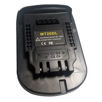 MT20DL Baterijos Adapteris Keitiklis, DeWalt Įrankis Konvertuoti dėl Makita 18V Li-Ion Akumuliatorius BL1830 BL1860 BL1815 į DCB200