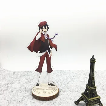 Anime Benamių Šunų Dazai Osamu Nakahara Chuya Akrilo Darbalaukio Papuošalai Cosplay Rekvizitai Kolekcijos Mini Modelis Suvenyrai Vaikams