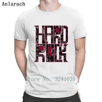 Hard Rock Marškinėliai Prarasti Vasaros Stiliaus Komiškas Standartą O-Kaklo Medvilnės Spausdinimo Vyriški Marškinėliai
