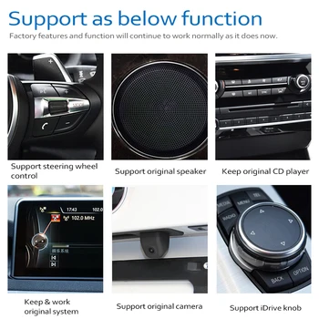 Android 8.0 iki Automobilių DVD Navi Grotuvas BMW 3 E90 E91 E92 E93 2005~2012 Audio Stereo HD Touch Screen Viskas viename